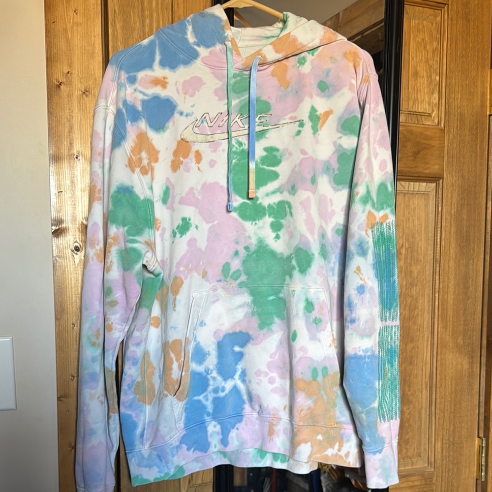 Nike Multicolor Tie-Dye Hoodie